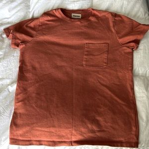 Taylor Stitch | Heavy Bag Tee in Rust - Small (38)